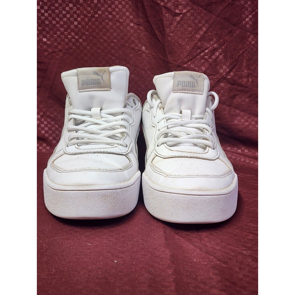 Size 8 - PUMA Skye White SiIlver Grey W